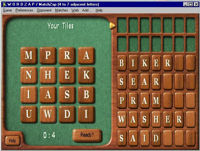 WordZap Deluxe Screenshot